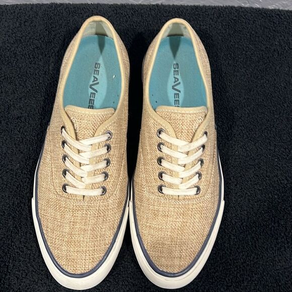 🔥🔥 SEAVEES Legend Raffia Sneakers - EXCELLENT Condition- Men Sz 9.5 - Picture 7 of 15